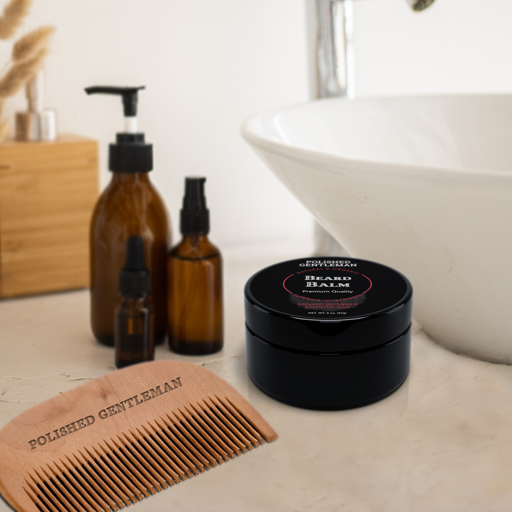 Polished Gentleman Club Sandalwood Beard Balm
