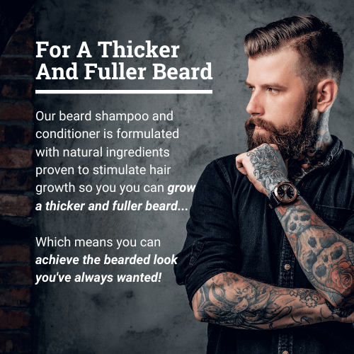 Beard Growth Shampoo and Conditioner Set - Polished Gentleman