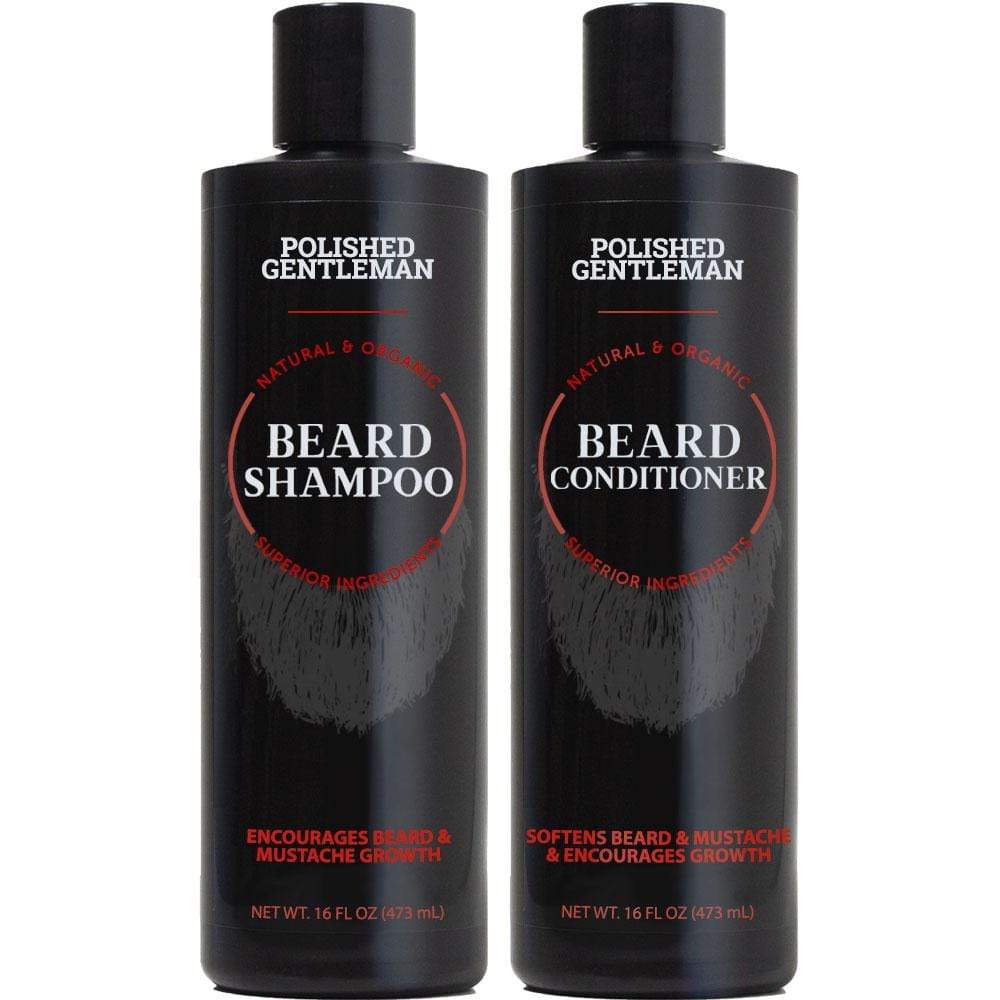 Beard Shampoo and Conditioner Set – Polished Gentleman