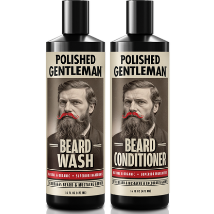 Beard Shampoo and Conditioner Set