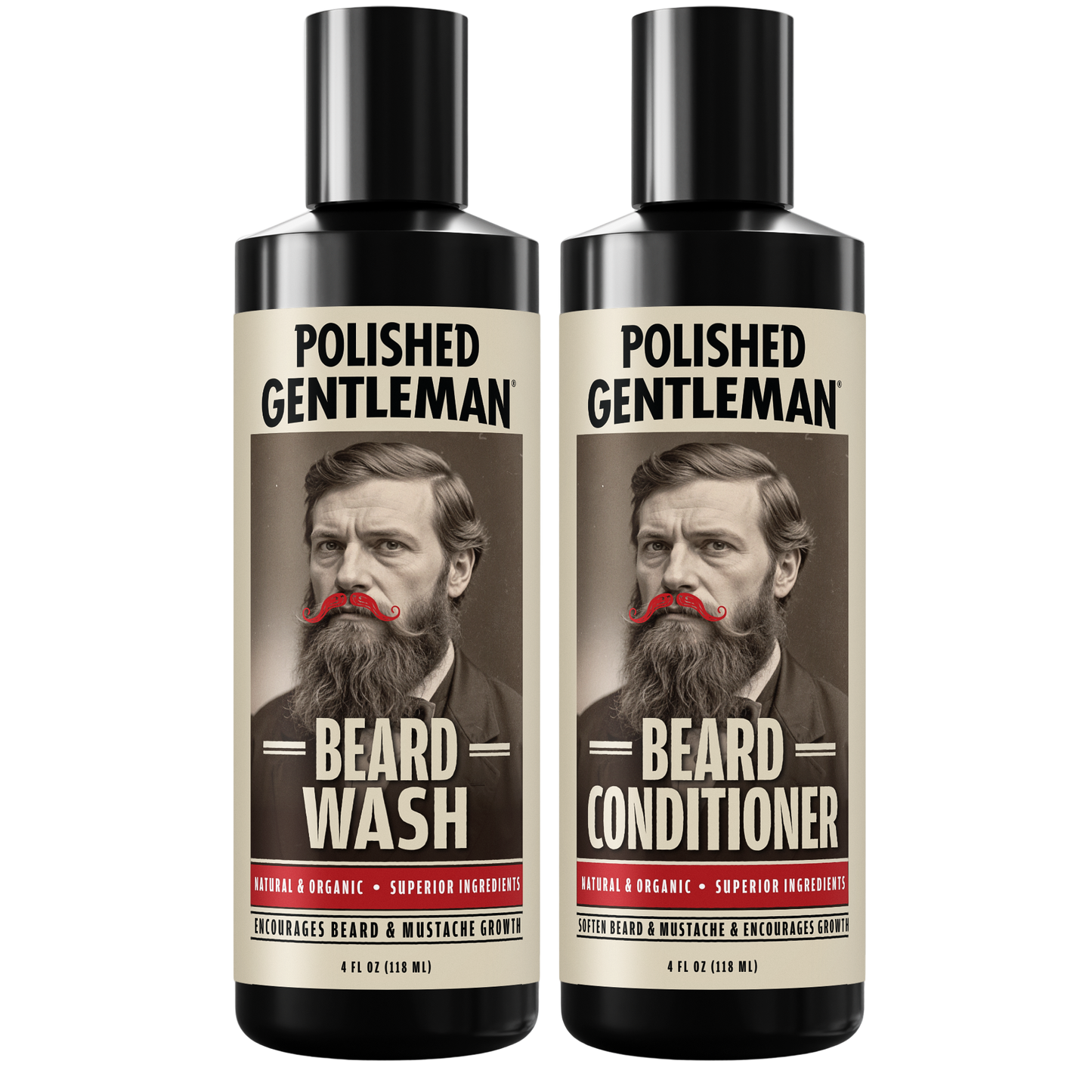 Beard Shampoo and Conditioner Set