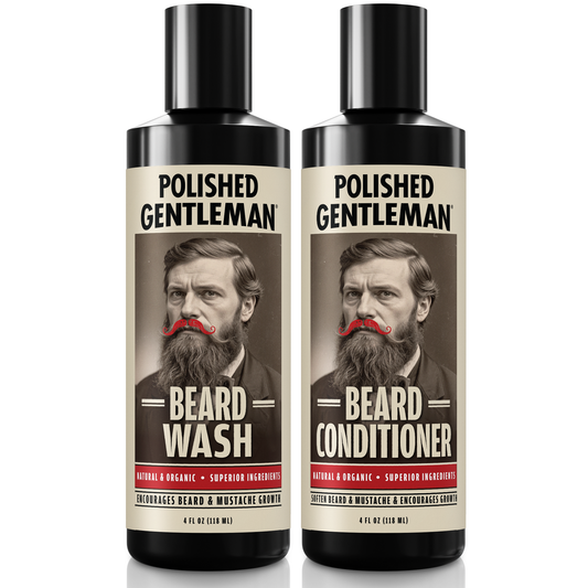 Beard Shampoo and Conditioner Set