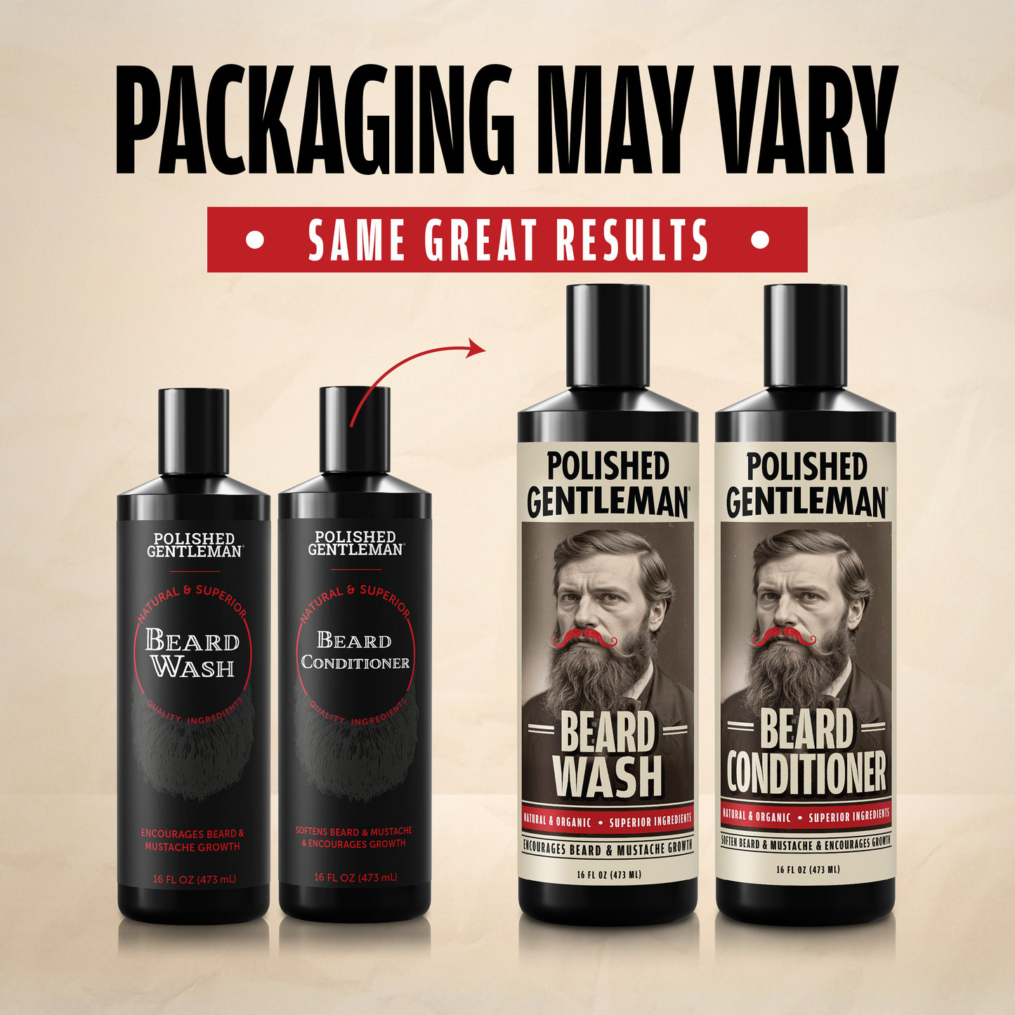 Beard Shampoo and Conditioner Set