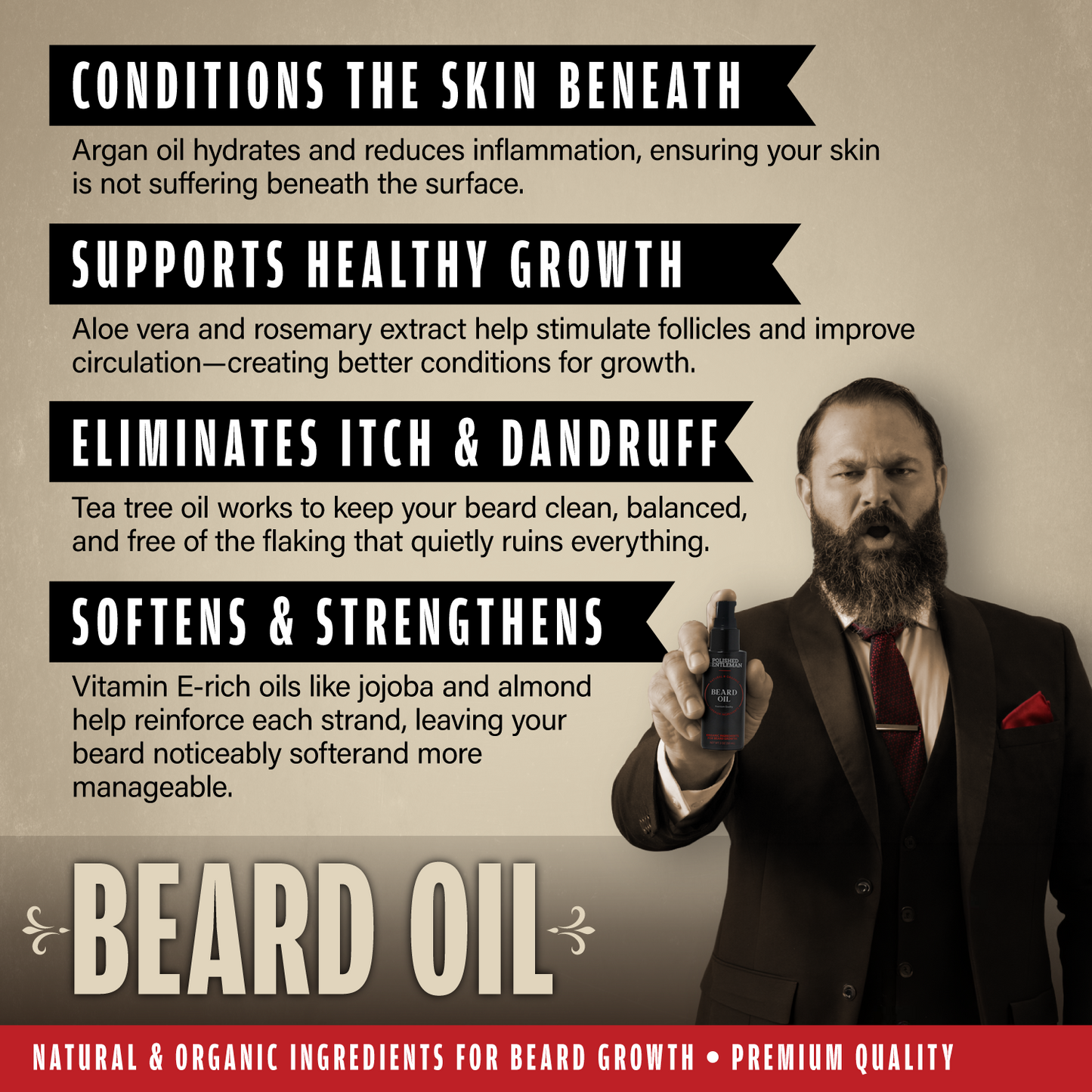Beard Growth Oil