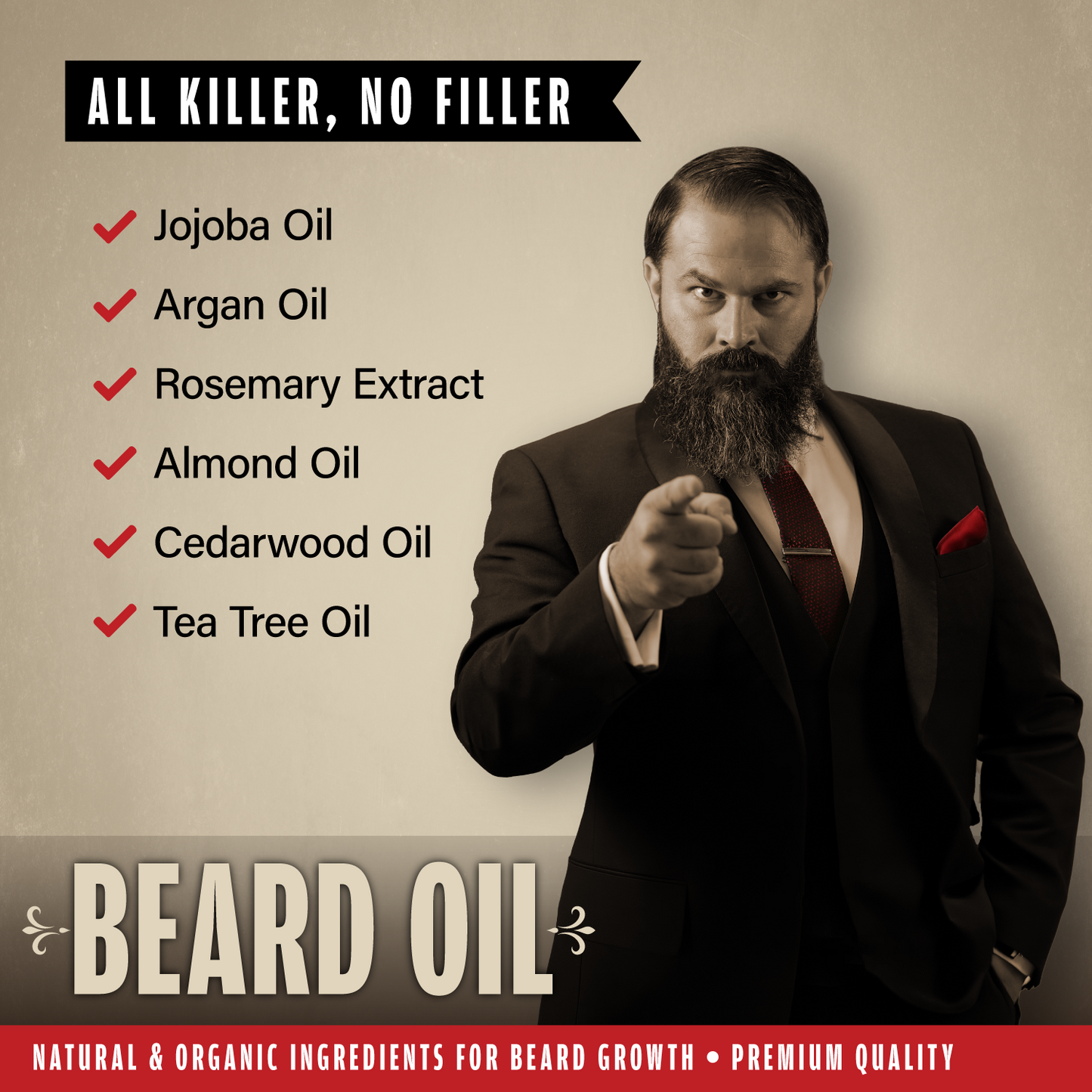 Beard Growth Oil