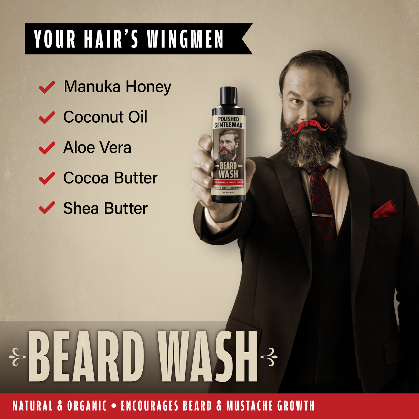 Beard Thickening Shampoo